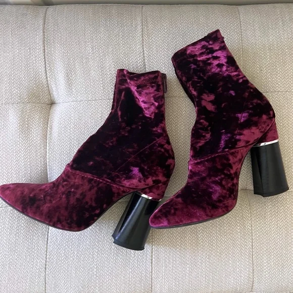 🛍3.1 Phillip Lim Kyoto Velvet Boot - Picture 8 of 9